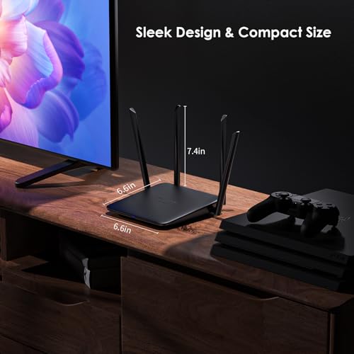 Wavlink BE5100 Wifi 7 Router, Dual Band Gaming Router, Support 2.5G Wan, 4 Gigabit Lan, WPA2/WPA3 Mix, Guest Wifi, Parental Control, Qos, MU-MIMO, Ipv6 & Advanced Vpn For Home - 8