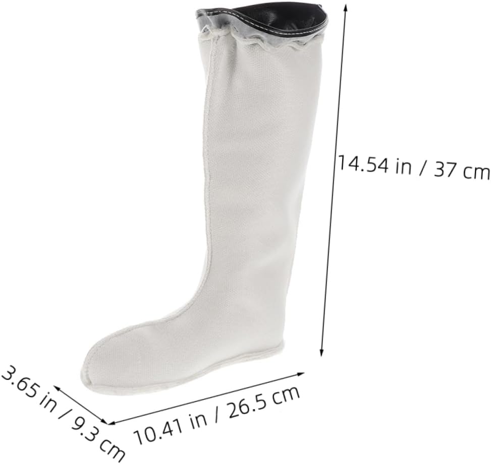 Thick Insulated Furry Liner Snow Boots for Men Winter Warm Rainproof Boot Liners Comfortable and Durable for Hiking