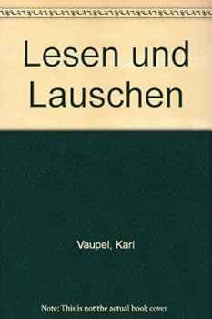 Hardcover Lesen und Lauschen Book