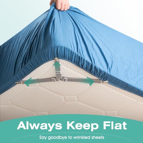 Jbyamus BEDSHEETCLIPS2 Bed Sheet Straps, Easy To Install Sheet Straps thumb #5