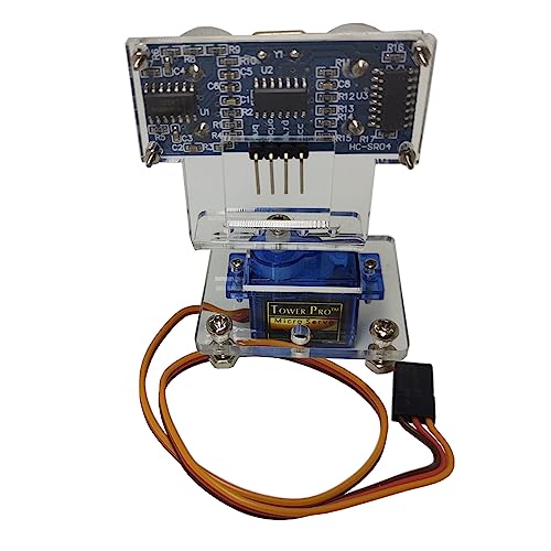 Suporte Sensor Ultrassônico + HC-SR04 + Servo