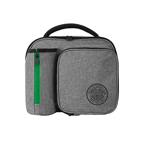 FOCO Official Celtic FC Grey Football Lunch Bag with Bottle Holder