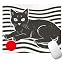 Retro Black Cat