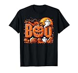 Photo Gallery boo halloween master builder ghost bricks pumpkin kids boys maglietta Photo Gallery boo halloween master builder ghost bricks pumpkin kids boys maglietta
