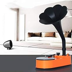 Tourne-Disque rétro avec Haut-Parleur klaxon pour enregistrements 33/45 TR/Min, Mini Gramophone prenant en Charge la Lecture Bluetooth - Les Beatles, Paul McCartney, John Lennon, RIngo Starr, George Harrison Tourne-Disque rétro avec Haut-Parleur klaxon pour enregistrements 33/45 TR/Min, Mini Gramophone prenant en Charge la Lecture Bluetooth – Image 4