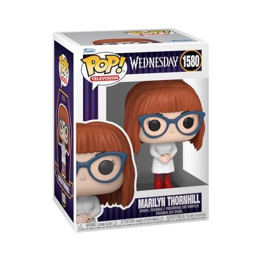 Funko Pop! TV: Wednesday - Mrs. Thornhill - Rave'n T - Merlina - Figura de Vinilo Coleccionable - Idea de Regalo- Mercancia Oficial - Juguetes para Niños y Adultos - TV Fans