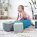 ECR4Kids SoftZone Toddler Foam Building Blocks, Foam Playset, Contemporary, 7-Piece