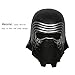 Karc Kylo Mask Latex Movie Full Head Halloween Party Mask for Adult Cosplay Costume Accessories