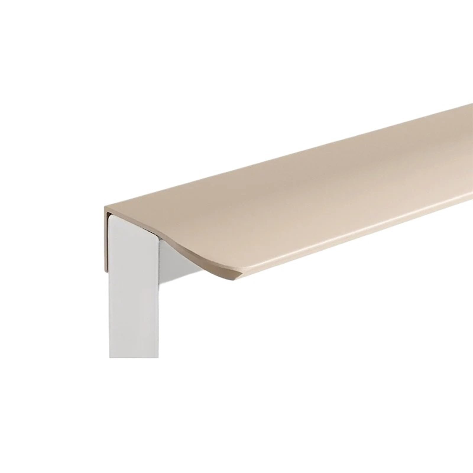 Evwgnpqrv Cashmere Grey Arc Concealed Drawer Handles, Concealed Kitchen Cupboard Handles Aluminum Alloy Arc Multicolor 64-1200Mm(,400Mm)