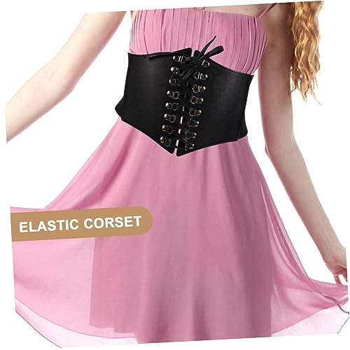 Retro Girdle Loving Lady Wide Belt Wide Belts for Women Belt Cor for Women Witch Accessories for Waist3