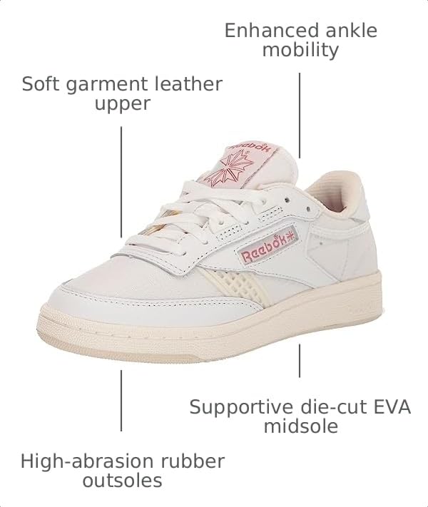 Image of Reebok Unisex Adult Club C 85 Vintage Tennis Sneaker Legacy