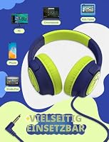 iClever HS26 Kopfhörer Kinder mit 3,5 mm Kabel für Schule/Tablet/Reisen – Ansicht 6