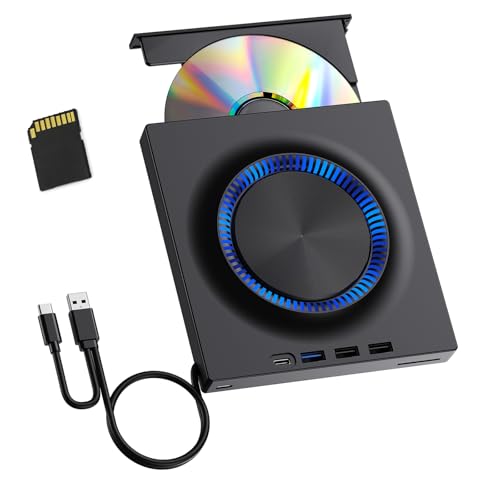 Graveur de disque externe USB 3.0 Type-C résout le manque de lecteur des ordinateurs portables
