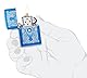 Zippo Sturmfeuerzeug - Fancy Flame, High Polish Blue, 360° Laser Two-Tone - Nachfüllbar - Wiederverwendbar - Windfestes Design - Geschenkbox - Made in USA