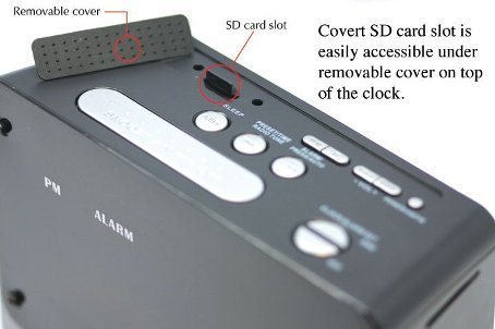Zone Shield Night Vision Clock Radio Dvr - Sc8000 #TOP3
