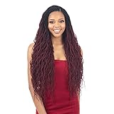 ModelModel Crochet Braids Glance 3X Wavy Feathered Twist 24' (5-pack, 27)