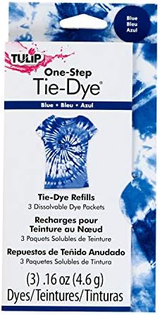 Tulip One-Step Tie-Dye Kit Tulip Fabric Dye Open Stock 29034 Fdy Refill Blue