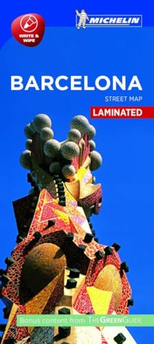 Michelin Barcelona City Map - Laminated (Michelin Street Map)