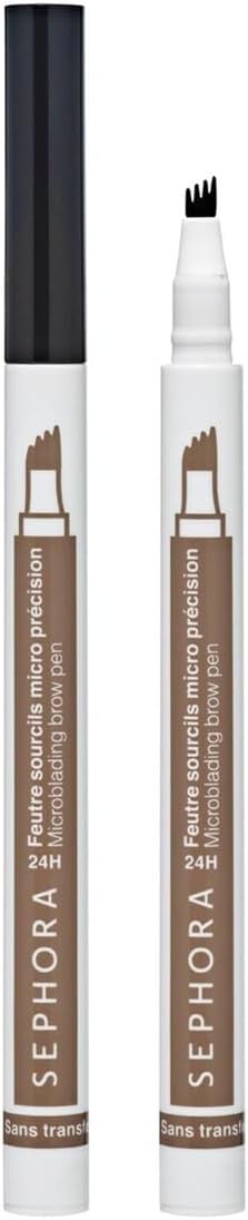 Sephora Microblading Brow Pen - Kaş Kalemi, 04 Midnight Brown
