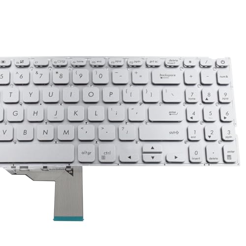 US Layout Keyboard Replacement Compatible with ASUS P1504 VivoBook 15 A516 X512DA X512DK X512FA X512FB F512DA S512F S512FA S512FJ V5000FL FL8700 Y5200F Vivobook Ultra 15 A512FL (Silver, No Backlit) by SUNMALL - Used condition - Image 5