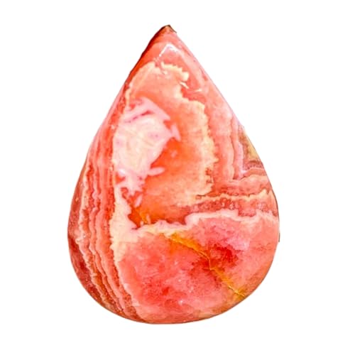 Cabochon rhodochrosite naturelle pour pendentif artisanal et style bohème chic DIY