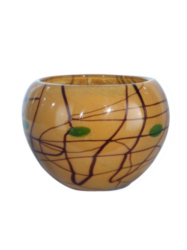 Dale Tiffany PG80206 San Luis Decorative Bowl, 7-3/4-Inch by 5-3/4-Inch