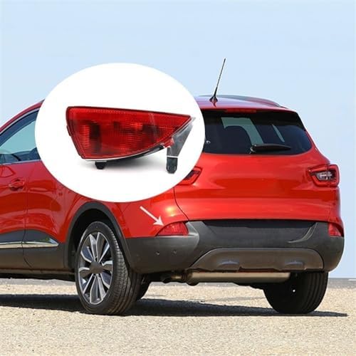 Car taillight Cover for Renault for Kadjar 2015 2016 2017 2018 Car Rear Bumper Fog Light Tail Brake Light Stop Warning Lamp Car Rear Lamps