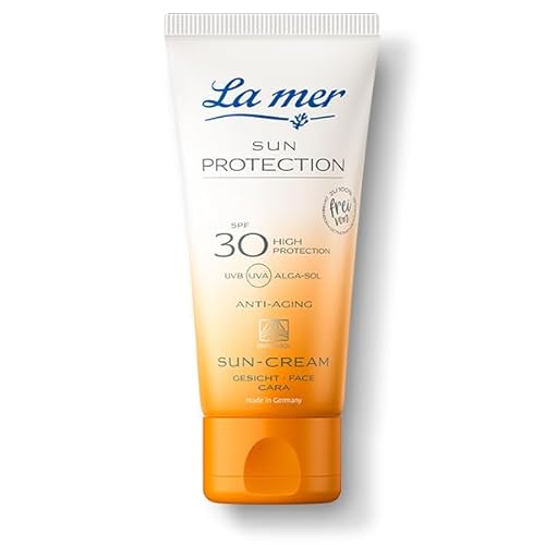 La mer Sun Protection Sun Cream LSF 30 - Sonnenschutz für das Gesicht mit Anti Aging Effekt - Feuchtigkeitsspendende Sonnencreme - Für alle Hauttypen - 50 ml