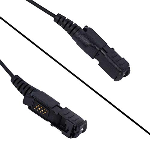 Tenq G Shape Police Earpiece Headset Mic For Motorola Radio Xpr3300 Xpr3500 Xir P6620 Xir P6600 E8600 E8608 Mototrbo #TOP2