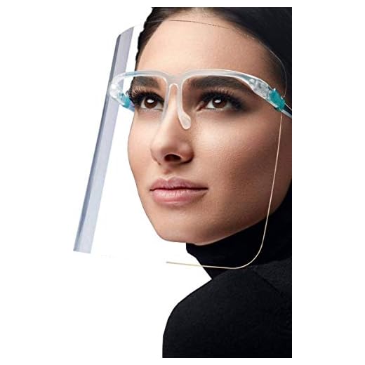 100PC Fashionable, Safe Face Shields For Everyday Use