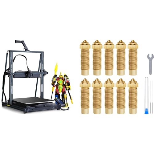 ELEGOO Neptune 4 Max structure rigide stable et kit de 10 buses d'extrusion laiton 0.4mm