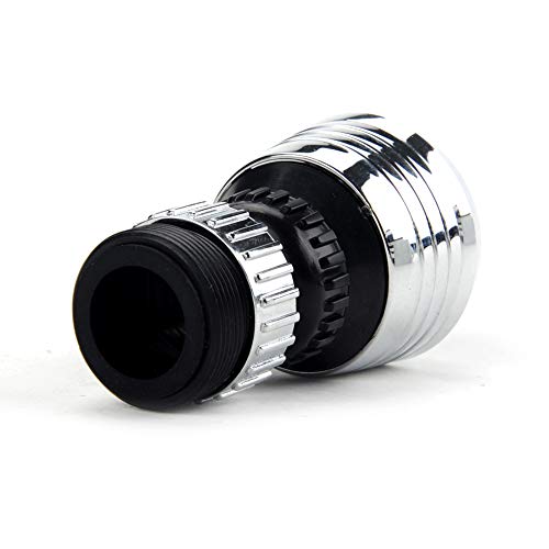 Wasserhahn Diffusor 360 Grad-Umdrehung Bequemer Wasser-Sprudler-Schwenkerkopf-Sparhahn-Hahn-Verbindungsstück-Diffusor-Düsen-Filter-Ineinander