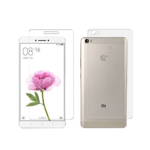 Case Creation 360 Degree HD Shield Full Suit Body Skin + Screen Scratch Guard Edge Protector for Xiaomi Mi Max (Front + Back)