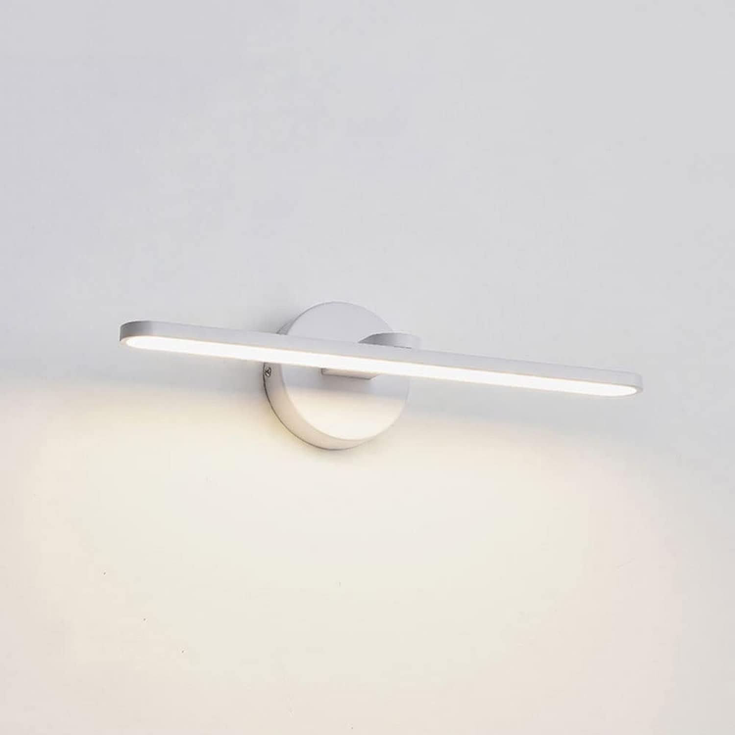 Applique murale d'intérieur étanche en bande métallique moderne LED Luxe