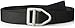 Bison Designs 38mm wide Light Duty Last Chance Belt with Gunmetal Buckle (Black, 46-Inch Maximum Waist/X-Large)