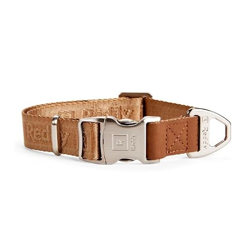 Reddy Jacquard Dog Collar, Tan, Medium