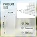 EVERECO 6 Pcs Polycarbonate Greenhouse Panels, 4'FT x 2'FT x 0.24