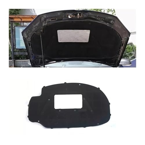 Bouclier thermique capot VW Golf 5 : double isolation phonique coton - 3