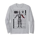 18STRW00281A-001 Star Wars C-3PO Red Armed Robot Pieces Manga Larga