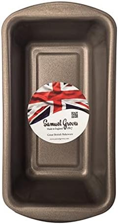 Samuel Groves 2LB Loaf Tin Non Stick Coated Bread Mould Pan PFOA Free Made in England