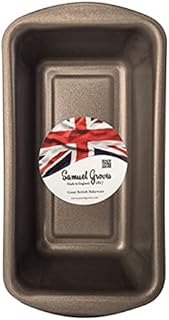 Samuel Groves 2LB Loaf Tin Non Stick Coated Bread Mould Pan PFOA Free Made in England
