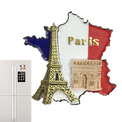 Imanes para - Imanes Decorativos 3D Bandera Francia para Frigorífico,Accesorios De Cocina Decoraciones Esteticas para El Hogar Dormitorio Despensa Estudio Habitacion Archivador Cumpleanos