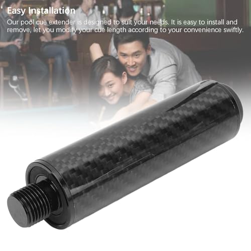 Extension de queue de billard rallonge de 4 pouces carbone accessoires de jeu - 7