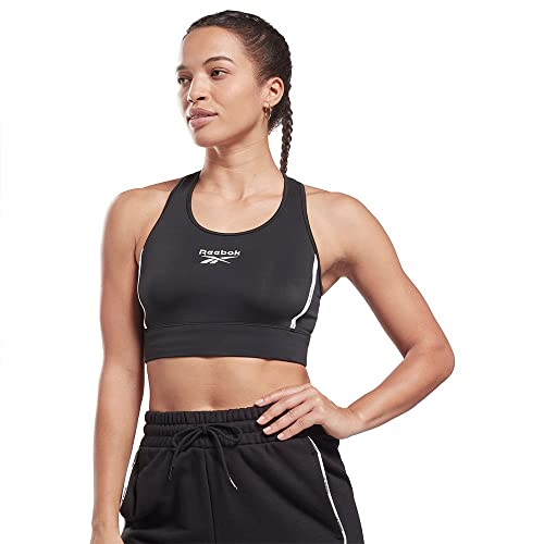 Image of Reebok Women's Polyester Blend Wire Free Classic Sports Workout Bra