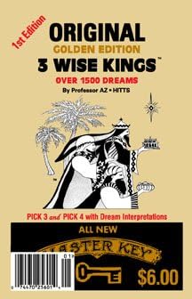 3 Wise Kings Dream Book - Golden Edition