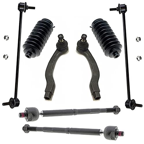 Premium Front Tie Rods Sway Bar Links Tie Rod Boots Replacement Part For Honda Hr-V 8Pc 16-18 #TOP1