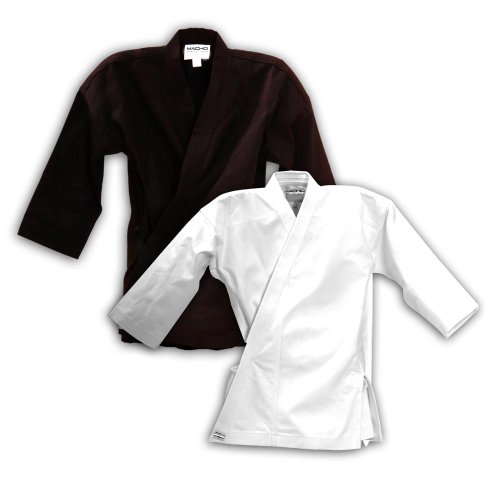 Macho Middleweight Karate Gi Jacket - Black - Size 5