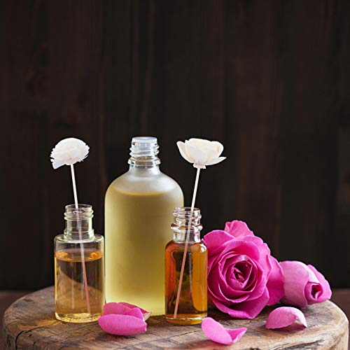 ARTIBETTER 2 Unidades de Difusor de Palheta Varas de Rattan Rosa Flor Em Botão de Reposição Recarga