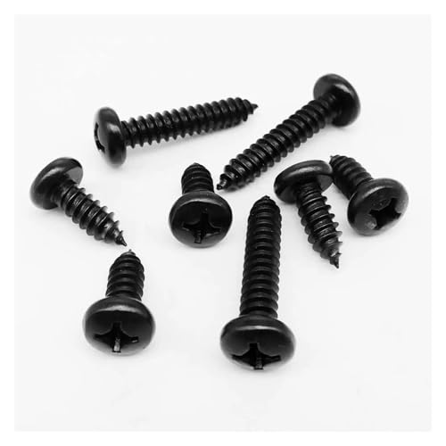 Tornillos autorroscantes M2x25mm 50 piezas acero inox miniatura 6