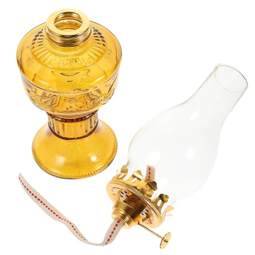 AOKWAWALIY Lampada a petrolio decorazione lampada da tavolo The Desk Lamp Lanterna Ornamento Riutilizzabile Lampada a Petrolio Ricaricabile Lampada a Petrolio Vintage Decorare Display Lampada a